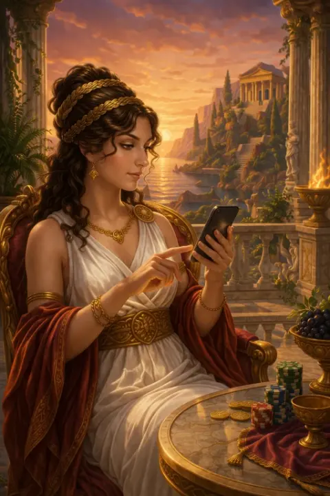 Interface mobile Crésus Casino App sur smartphone