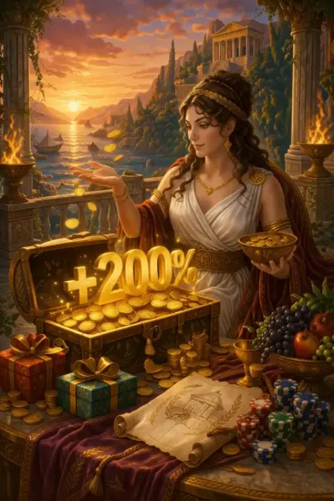 Bonus de bienvenue Crésus Casino