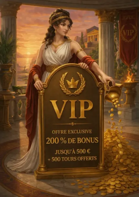 Cashback et avantages VIP Crésus Casino